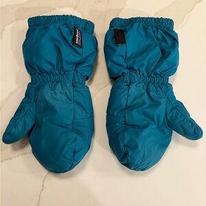 Patagonia Kids Teal Mittens